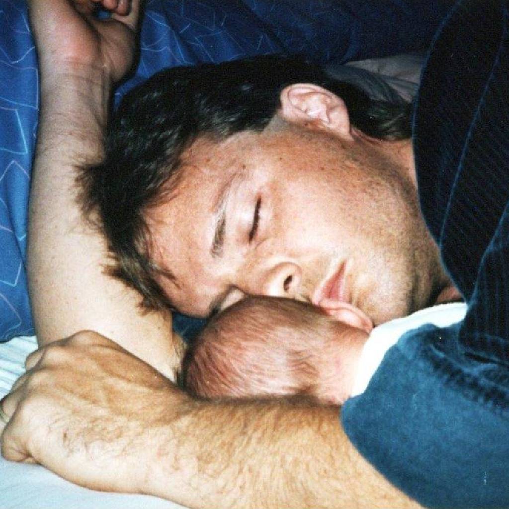 dad sleeping with cody